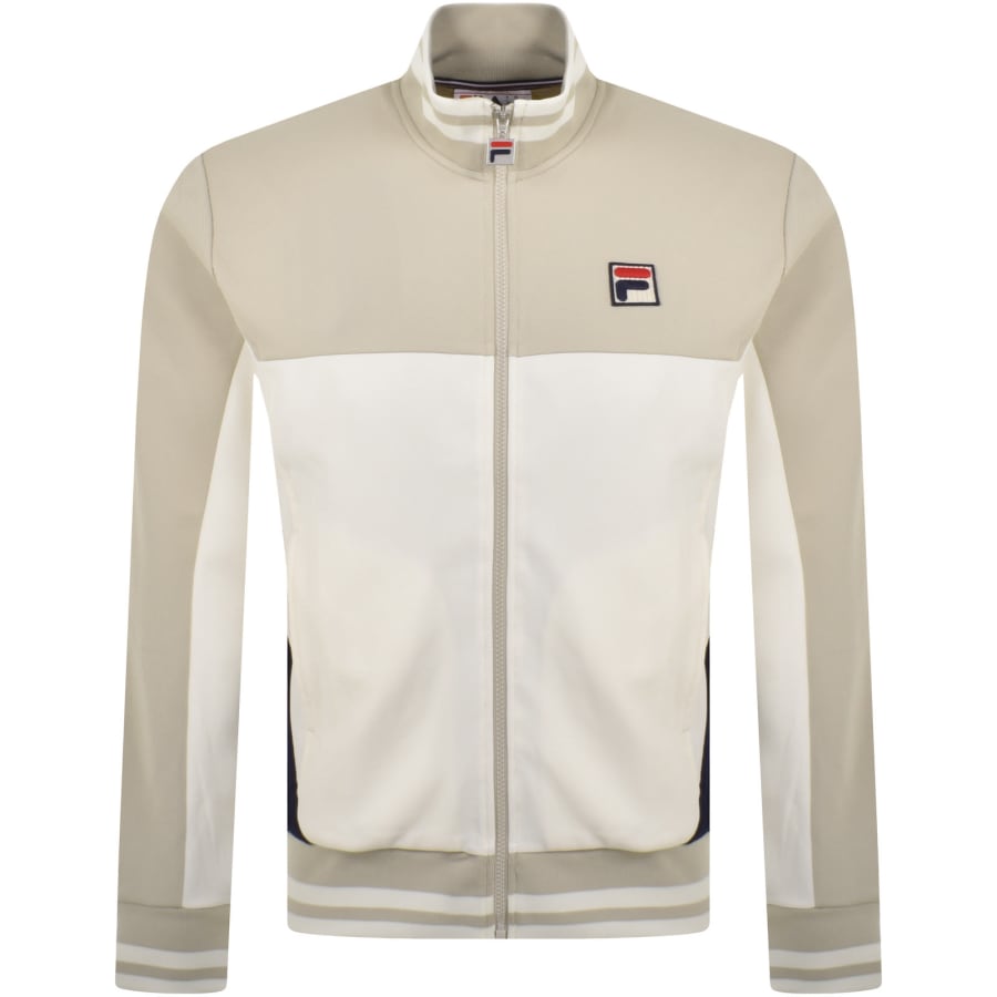 Fila Vintage Tiebreaker Sweatshirt Beige Mainline Menswear Ireland